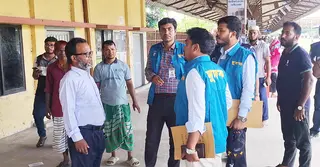 জামালপুর রেলওয়ে স্টেশনে দুদকের অভিযান